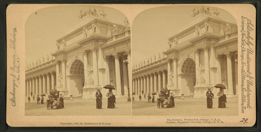 The Peristyle, World's Fair, Chicago, U.S.A.