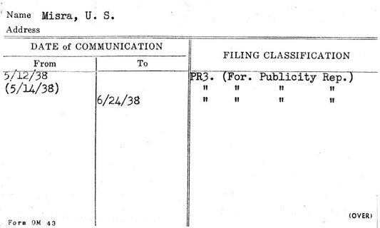 Misra, U.S.