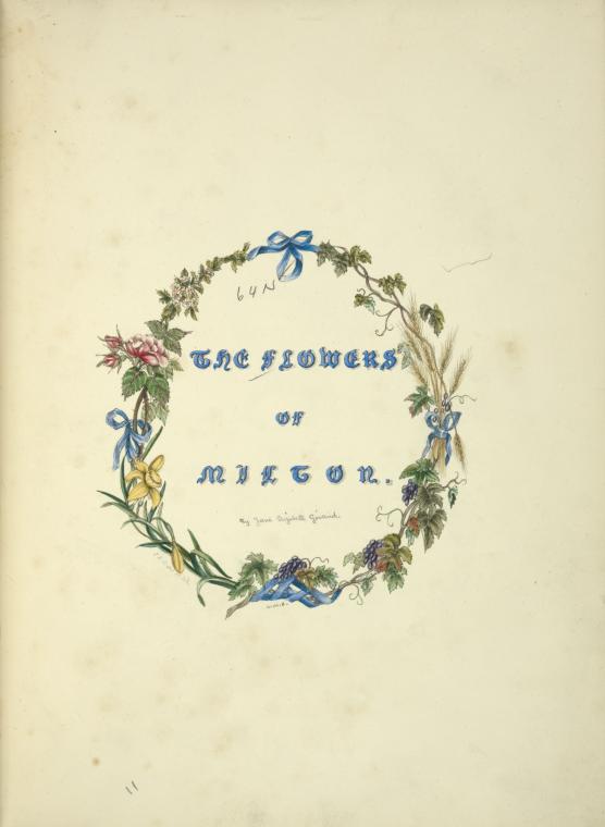 The flowers of Milton