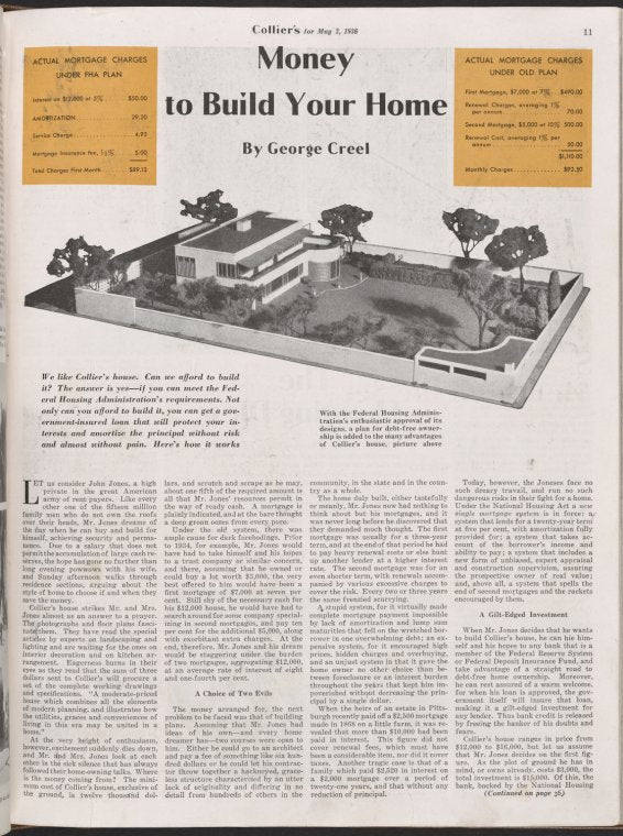 Money to build your home