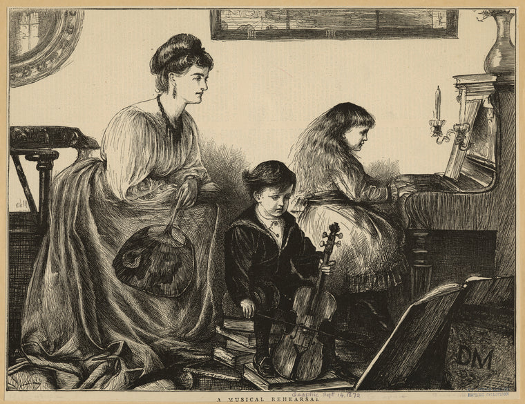 A musical rehearsal
