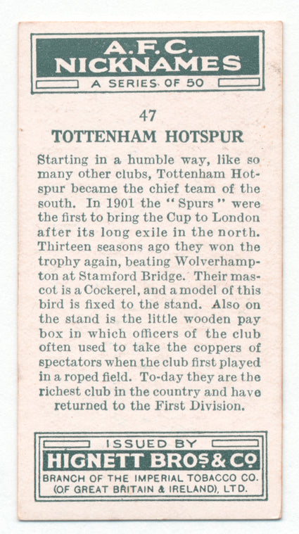 Tottenham Hotspur.