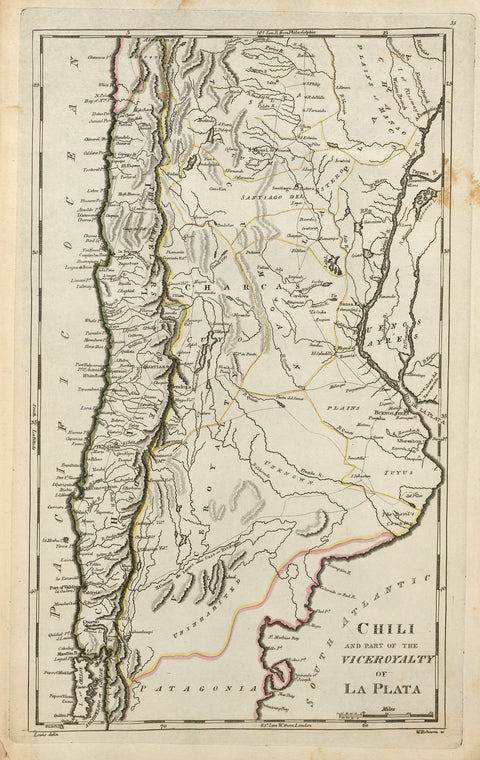 Chili and part of the Viceroyalty of La Plata