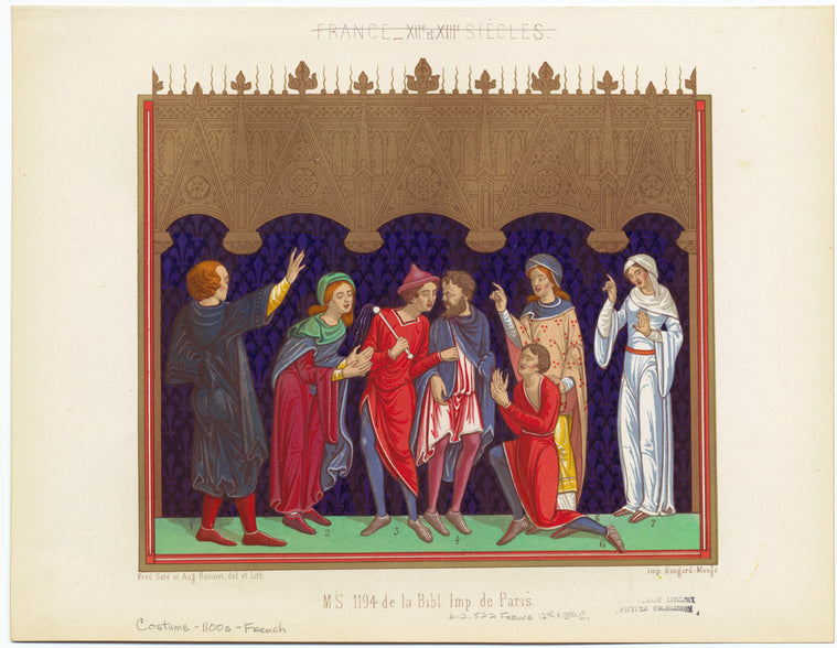 France - XIIe et XIII siècles