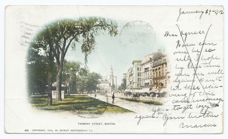 Tremont Street, Boston, Boston, Mass.