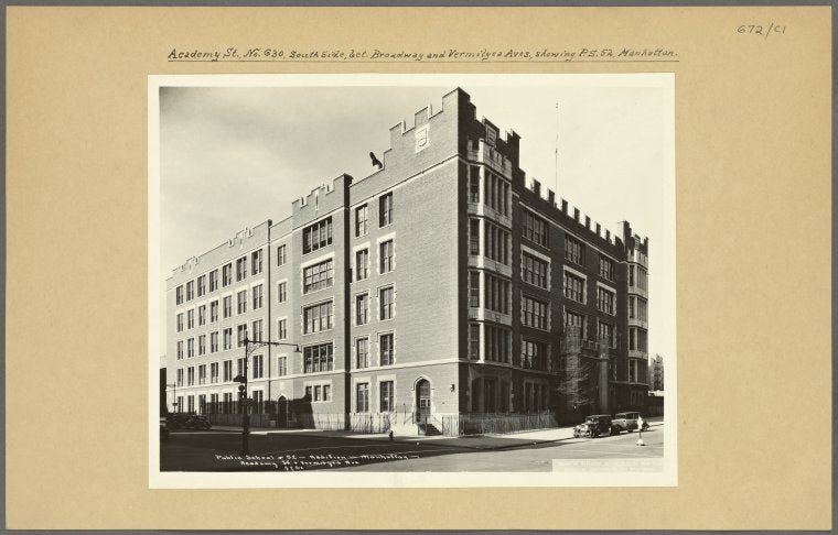 Manhattan: Academy Street - Broadway