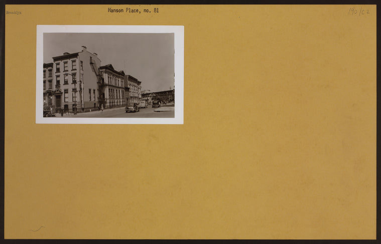 Brooklyn: Hanson Place - Portland Avenue (South)