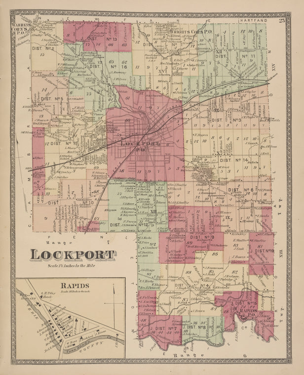 Lockport [Township]; Rapids [Village]