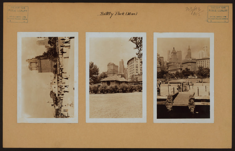 Manhattan: Battery Park - Broadway (North).