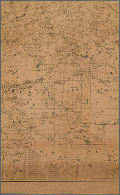 New map of St. Lawrence County, N.Y