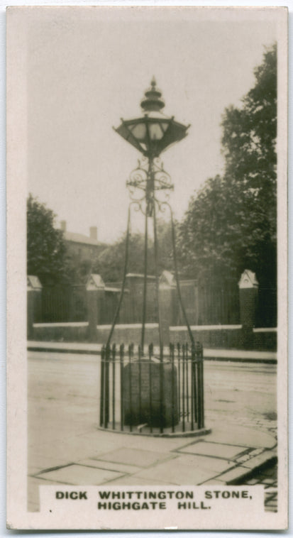 Dick Whittington Stone, Highgate Hill.