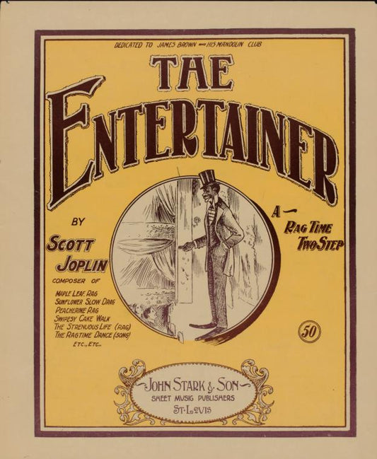 The entertainer : a rag time two step
