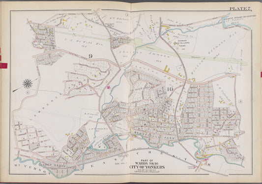 Westchester, V. 2, Double Page Plate No. 7 [Map bounded by Square Rd., Grassy Sprain Brook Rd., Underhill St., East Chester, Mt. Vernon, Midland Ave.]