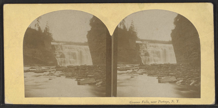 Genesee Falls, near Portage, N.Y.