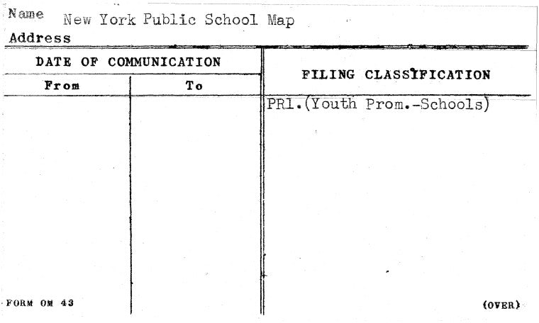 New York Public School Map