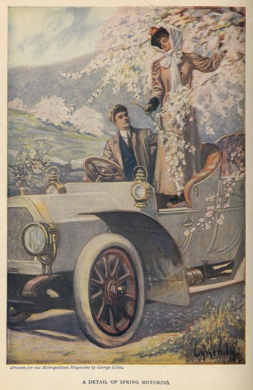 A detail of Spring motoring