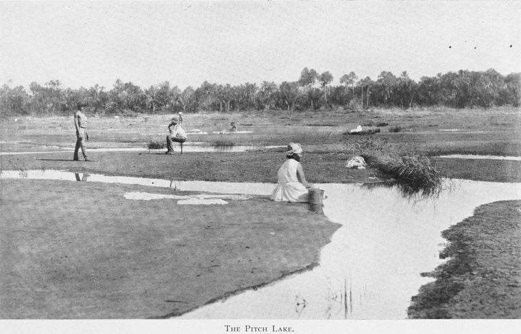 The Pitch lake.