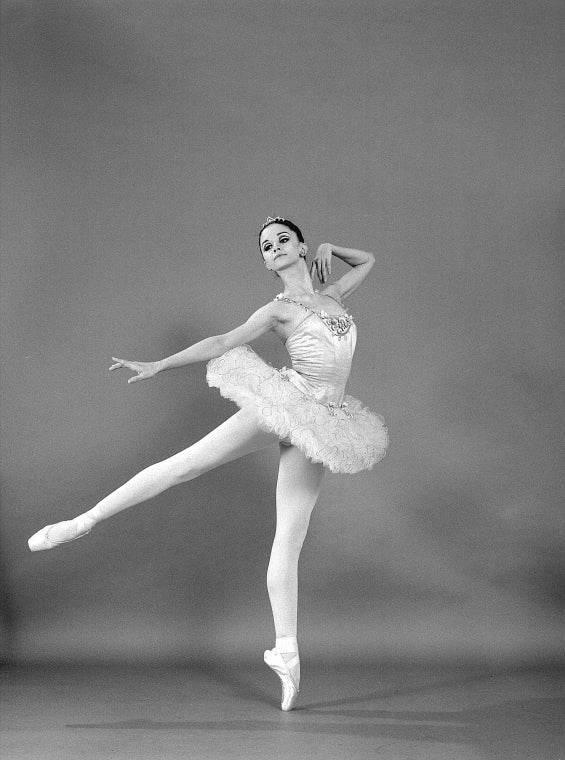 Kay Mazzo as the Sugar Plum Fairy, in a New York City Ballet production of "The Nutcracker." (New York)