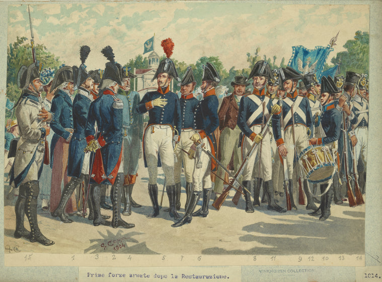 Italy. Modena, 1814-1833