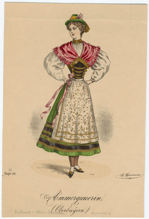 Ammergauerin, (Oberbaÿern)