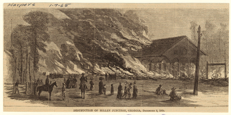 Destruction of Millen Junction, Georgia, December 3, 1864