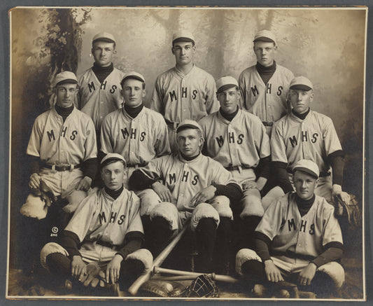 Monroe, Wis. high school base ball team, 1913