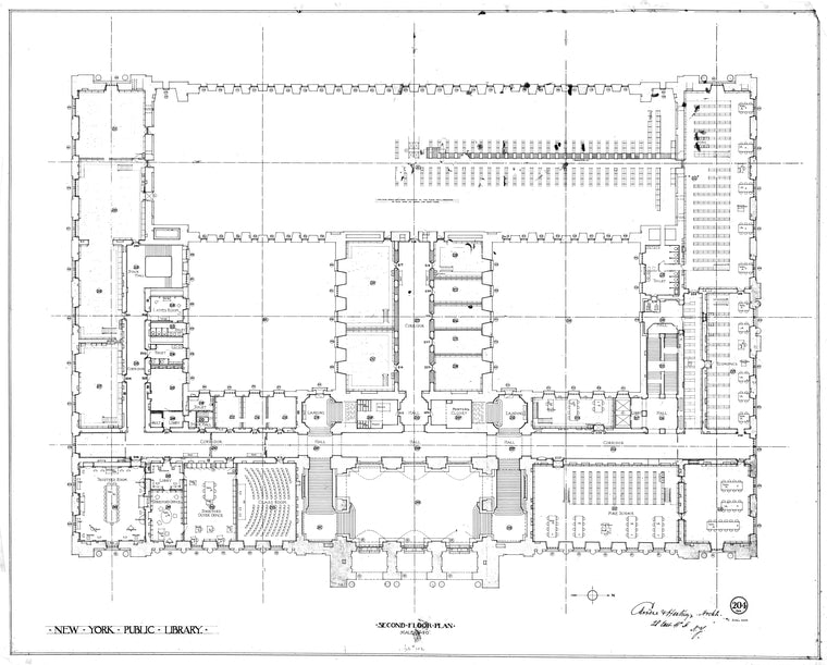 Second floor plan