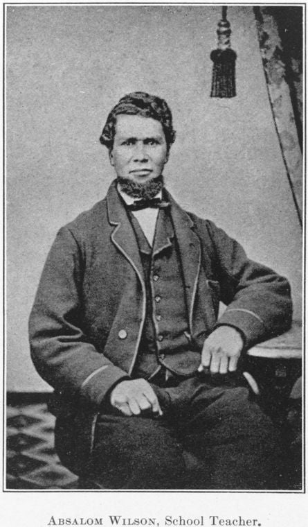 Absalom Wilson, school teacher.