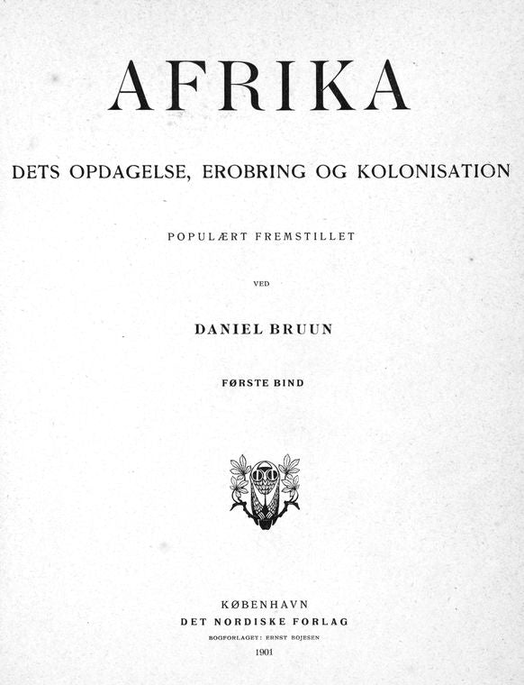 Afrika; dets opdagelse, erobring og kolonisation