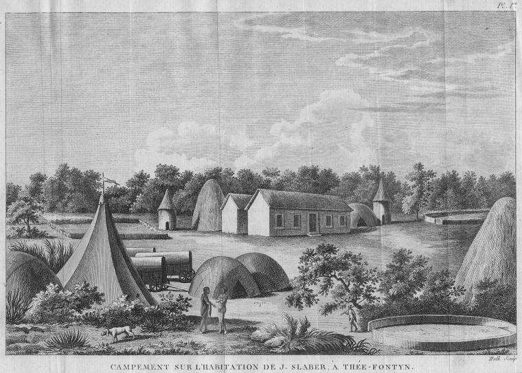 Campement Sur L'Habitation De J. Slaber, A Thee-Fontyn