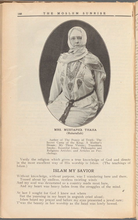 Mrs. Mustapha Thaha (Rahatullah)