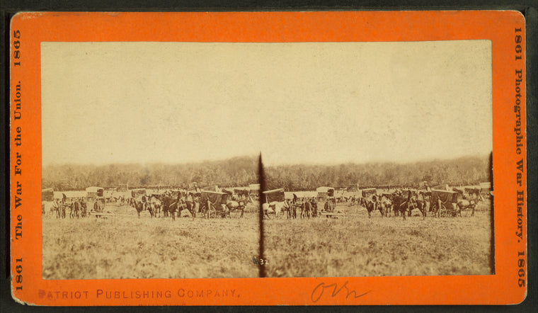Ambulance Corps gathering dead after Battle of Antietam.