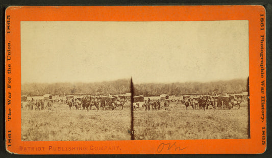 Ambulance Corps gathering dead after Battle of Antietam.