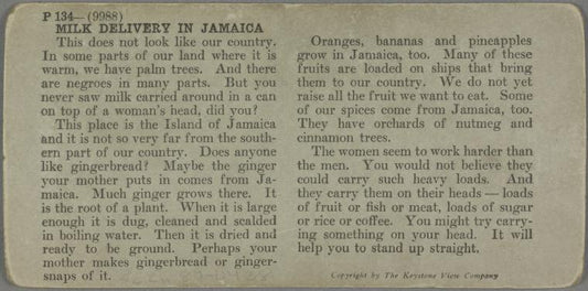 Milk Delivery in Jamaica