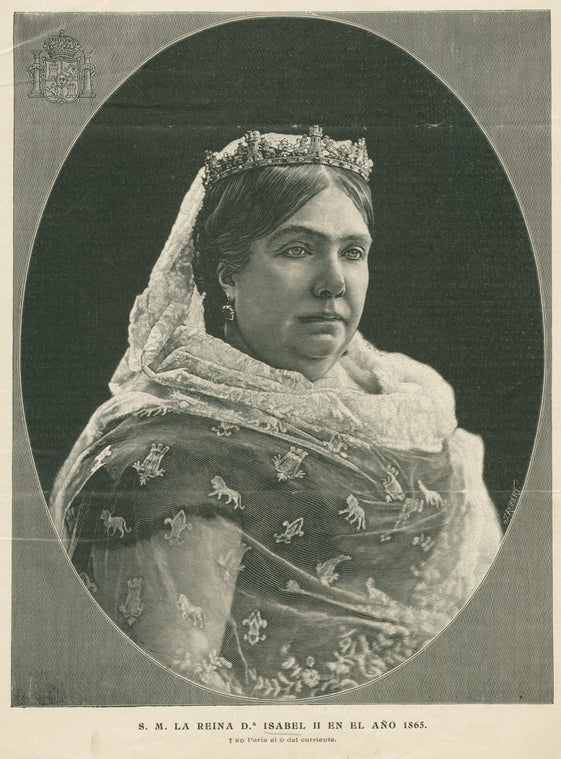 Isabella II, Queen of Spain.