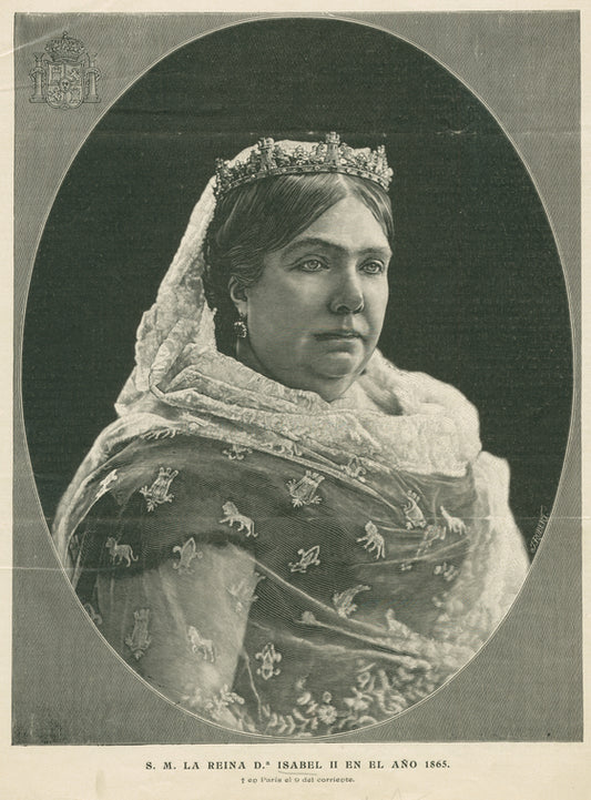 Isabella II, Queen of Spain.