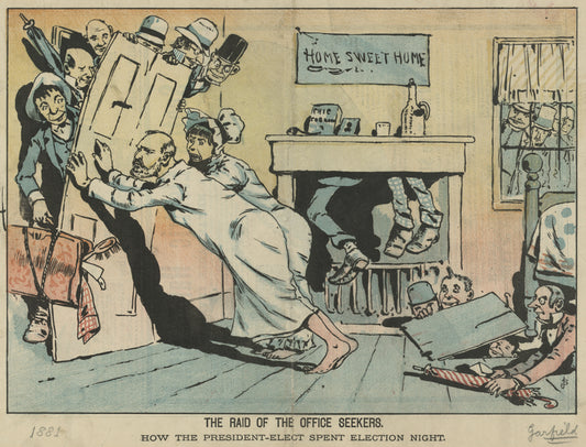 James A. Garfield : caricatures.