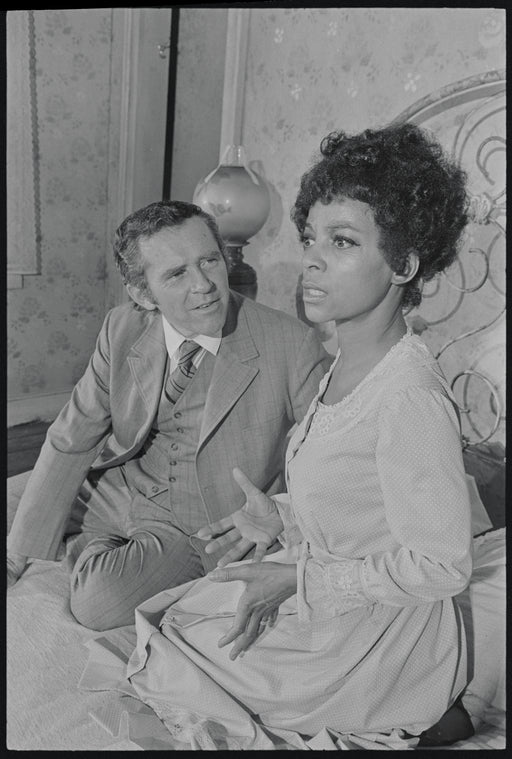 James Broderick and Ruby Dee in the stage production Wedding Band