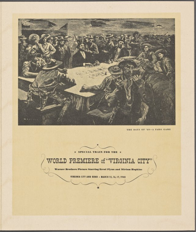 Lunch menu, Southern Pacific