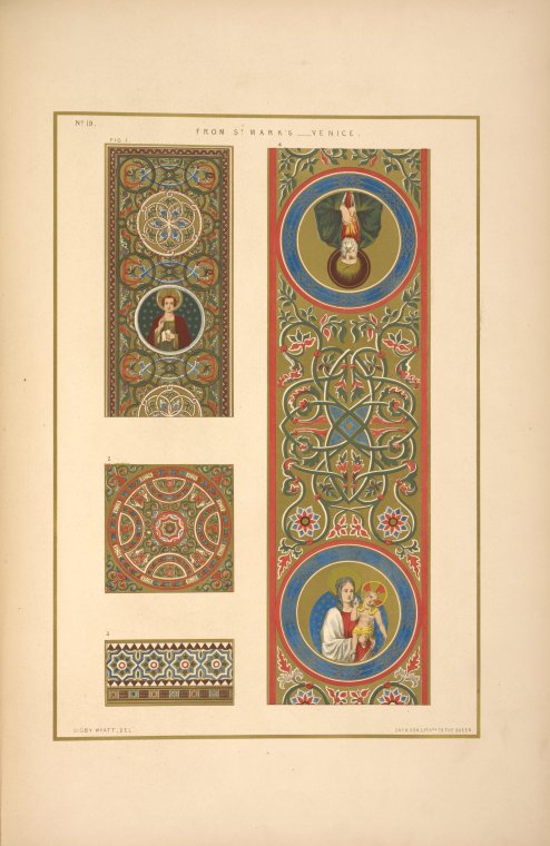 Figs. 1-4. From St. Marks, Venice.