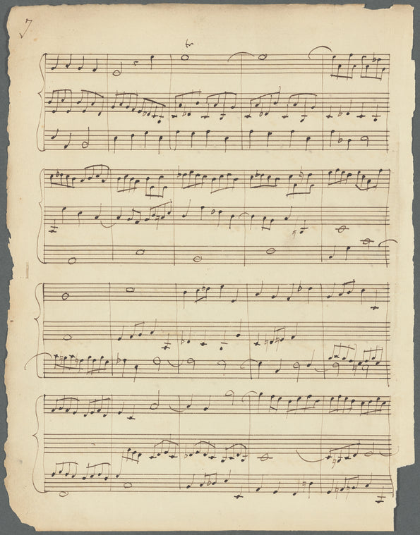 Collection of organ music, chiefly fugues