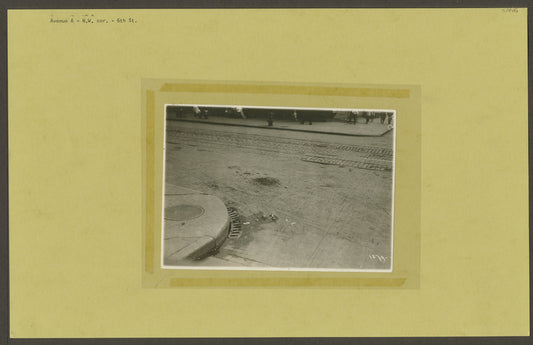 Avenue A - 6th Street - 6th Street, northwest corner