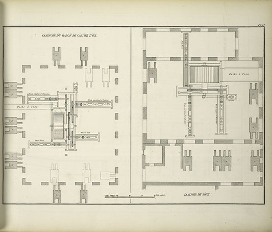 Laminoir du Baron de Cartier d'yve. Laminoir de zône.