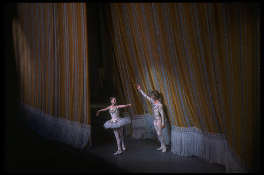 New York City Ballet production of "Jewels" (Diamonds) with Suzanne Farrell and Peter Martins, choreography by George Balanchine (New York)