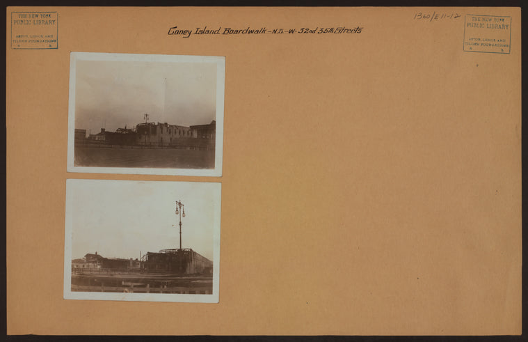 Islands - Coney Island - [Riegelmann boardwalk - Baths.]