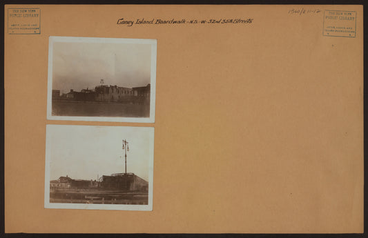 Islands - Coney Island - [Riegelmann boardwalk - Baths.]