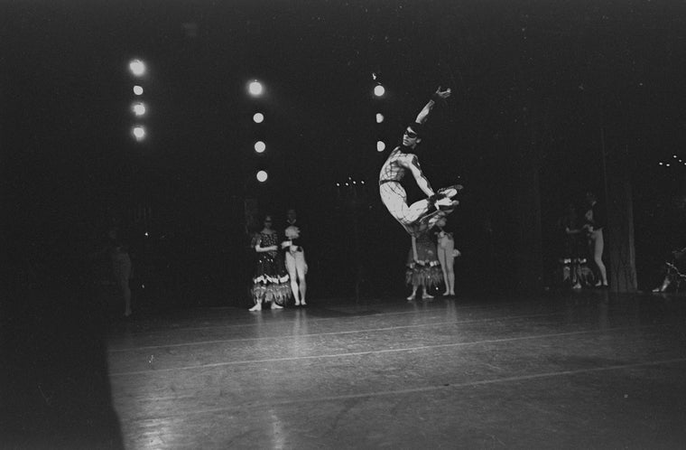 New York City Ballet production of "La Sonnambula" with Anthony Blum, choreography by George Balanchine (New York)