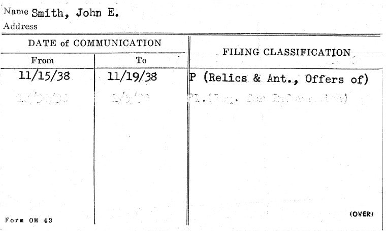 Smith, John E.