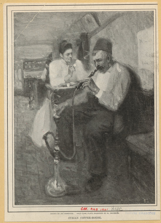 Syrian coffee-house