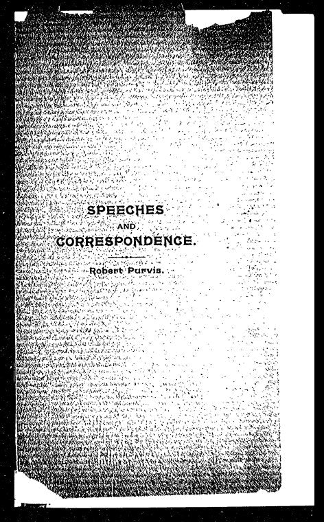 Speeches and letters